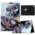 thumbnail image 1 of SaniMore Stand Case for iPad Mini 6 8.3", PU Leather Anti-scratch/Anti-shock [Auto Wake/Sleep + Slot Holder + Anti-slip Strip + Flip Kickstand] Stylish Pattern,, 1 of 8
