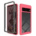 thumbnail image 1 of SaniMore Two-layer Cover for Google Pixel 7 Pro 6.7" 2022, Rugged PC Backplane Soft TPU Bumper Full Wrap Shockproof Anti-fall Slim Lightweight Fashion Heavy Duty Protective Case, Rose, 1 of 6