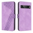 thumbnail image 1 of SaniMore Wallet Case for Google Pixel 7 Pro 6.7" 2022, Durable PU Leather Case Kickstand Magnetic Clasp Cash Pocket Card Holders Shockproof Anti-drop Full Body Protective Case, Purple, 1 of 12