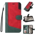 thumbnail image 1 of SaniMore Wallet Case for Google Pixel 7 [RFID Blocking], PU Leather Cash & Card Slots Folio Magnetic Stand Cover with Kickstand + Wrist Strap TPU Shockproof Interior Cover, Green, 1 of 9