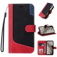 thumbnail image 1 of SaniMore Wallet Case for Google Pixel 7 [RFID Blocking], PU Leather Cash & Card Slots Folio Magnetic Stand Cover with Kickstand + Wrist Strap TPU Shockproof Interior Cover, Red, 1 of 9