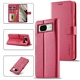 thumbnail image 1 of SaniMore Wallet Case for Google Pixel 7A 6.1" 2023 Release, PU Leather Skin & Soft TPU Inner Shell [Card Holder + Cash Pocket + Flip Kickstand] Magnetic Closure Protective Wallet Cover, Rose, 1 of 11