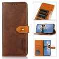 thumbnail image 1 of SaniMore Wallet Case for Google Pixel 8 Pro 6.7" 2023, Wear-resistant PU Leather Card Slots Cash Pocket Kickstand Shockproof Anti-fall Full Body Protective Magnetic Cover For Google Pixel 8 Pro, Brown, 1 of 9