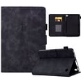 thumbnail image 1 of SaniMore Wallet Case for Kindle Fire HD 8 & 8 Plus (12th Gen, 2022 Release), Auto Sleep/Wake, PU Leather Magnetic Cover with Pencil Holder Card Slot & Kickstand Full Body Protective Shell, Black, 1 of 7