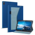 thumbnail image 1 of SaniMore Wallet Case for Lenovo Tab M10 (3rd Gen) 10.1" TB-328F 2022, PU Leather Magnetic Closure Cover Support Pencil Holder Card Slot & Kickstand Full Body Protective Shell, Blue, 1 of 6
