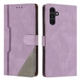 thumbnail image 1 of SaniMore Wallet Case for Samsung Galaxy A14 5G, Magnetic PU Leather [RFID Blocking] Card Slot Wrist Strap Folio Cover with Kickstand & Wireless Charging TPU Shockproof Interior Cover, Purple, 1 of 10