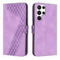 thumbnail image 1 of SaniMore Wallet Case for Samsung Galaxy S23 Ultra 6.8" 2023, Durable PU Leather Case Kickstand Magnetic Clasp Cash Pocket Card Holders Shockproof Anti-drop Full Body Protective Case, Purple, 1 of 9