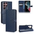 thumbnail image 1 of SaniMore Wallet Case for Samsung Galaxy S23 Ultra 6.8" 2023, Glitter PU Leather Case Polka Dot Card Slots Cash Pocket Kickstand Removeable Wrist Strip Magnetic Clasp All-around Protective Shell,Blue, 1 of 9