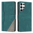 thumbnail image 1 of SaniMore Wallet Case for Samsung Galaxy S23 Ultra, Magnetic PU Leather [RFID Blocking] Card Slot Wrist Strap Folio Cover with Kickstand & Wireless Charging TPU Shockproof Interior Cover, Green, 1 of 10