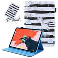 thumbnail image 1 of SaniMore Wallet Case for iPad 10th Generation 10.9" 2022, PU Leather Case Color Painting Shockproof TPU Shell Auto Wake/Sleep Card/Pen Holder Stand Anti-slip Strip Magnetic Case, Little Horse, 1 of 7