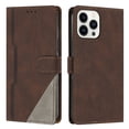 thumbnail image 1 of SaniMore Wallet Case for iPhone 14 Pro, Magnetic PU Leather [RFID Blocking] Card Slot Wrist Strap Folio Cover with Kickstand & Wireless Charging TPU Shockproof Interior Cover, Brown, 1 of 10