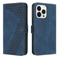 thumbnail image 1 of SaniMore Wallet Case for iPhone 15 Pro Max 6.7" 2023, Durable PU Leather Case Kickstand Magnetic Clasp Cash Pocket Card Holders Shockproof Anti-drop Full Body Protective Cover, Blue, 1 of 12