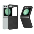 thumbnail image 1 of SaniMore for Samsung Z Flip 5 Case, Slim Fit Cover with Hinge Protection & Lens Protector Compatible with Samsung Galaxy Z Flip 5 2023, Black, 1 of 7