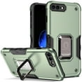 thumbnail image 1 of SaniMore for iPhone 8 Plus/ iPhone 7 Plus (5.5 inch) Case with Kickstand Armor Magnetic Ring Rugged Protective Military Grade Shockproof Case, Green, 1 of 8