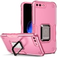thumbnail image 1 of SaniMore for iPhone 8 Plus/ iPhone 7 Plus (5.5 inch) Case with Kickstand Armor Magnetic Ring Rugged Protective Military Grade Shockproof Case, Pink, 1 of 8