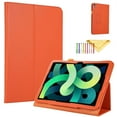 thumbnail image 1 of SaniMore iPad 10.9 Inch Case 2022 (New 10th Generation), [Full Protection] [Slim & Lightweight] PU Leather Case with Auto Sleep/Wake & Kickstand Feature Smart Cover for iPad 10th Gen 2022, Orange, 1 of 6