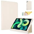 thumbnail image 1 of SaniMore iPad 10.9 Inch Case 2022 (New 10th Generation), [Full Protection] [Slim & Lightweight] PU Leather Case with Auto Sleep/Wake & Kickstand Feature Smart Cover for iPad 10th Gen 2022, White, 1 of 6