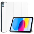 thumbnail image 1 of SaniMore for iPad 10th Generation 10.9" 2022 Case, Auto Sleep/Wake, Rugged PC Case with Tri-Fold Kickstand [Support iPad 1st/3rd Pencil Charging] Shockproof Protective Case for Women Men, White, 1 of 9