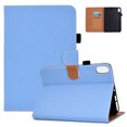 thumbnail image 1 of SaniMore for iPad 10th Generation 10.9" 2022 Case, PU Leather Case with Card Slot & Kickstand Pencil Holder Shockproof Protective Case for iPad 10th Generation Women Men, Blue, 1 of 9