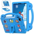 thumbnail image 1 of SaniMore for iPad 10th Generation 10.9" 2022 EVA Kids Case, Skid-Proof Texture Case with Pencil Holder Hand Strap & Foldable Kickstand Shockproof Protective Case for Boys Girls, Skyblue, 1 of 8