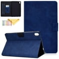 thumbnail image 1 of SaniMore iPad 10th Generation Case 10.9" 2022 for Kids Girls Women Men, Smart Covers with Stand Featuer & Card Slots, Blue, 1 of 9
