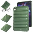 thumbnail image 1 of SaniMore for iPad Air 11 inch 2024 Back Case, 3D Down Jacket Fashion Design for Girls Women Drop Resistant Shockproof Heavy Duty Ptotective Case for iPad Air 11 inch 2024, Green, 1 of 8