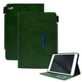 thumbnail image 1 of SaniMore for iPad Mini 12345 7.9"  Wallet Case with Card Slots & Pen Holder [Auto Sleep] PU Leather Magnetic Ciasp Kickstand Shockproof TPU Shell Full-body Protective Retro Cover, Green, 1 of 1