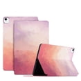 thumbnail image 1 of SaniMore for iPad Pro 11" 4th/3rd/2rd/1st Gen 2022/2021/2020/2018 Intelligent Power-Saving Case, PU Leather Case with Adjustable Kickstand Shockproof Protective Case for Women Ladies, Peach Powder, 1 of 9