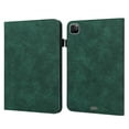 thumbnail image 1 of SaniMore for iPad Pro 11" 4th/3rd/2rd/1st Generation 2022/2021/2020/2018 Case, PU Leather Case with Card Slot & Kickstand Pencil Holder & Hand Strap Shockproof Protective Case, Green, 1 of 9