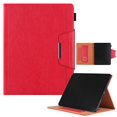 thumbnail image 1 of SaniMore for iPad Pro 13 2024 Case, Premium PU Leather Business Skin [Auto Sleep/Wake] [Pen Holder] Shockproof Kickstand Wallet Case with Cash/Card Slots for New iPad Pro 13 2024, Red, 1 of 9