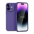 thumbnail image 1 of SaniMore for iPhone 11 Case, Silicone Phone Cover [Military Grade Drop Protection] [Anti-Scratch Microfiber Lining] Silicone Ultra Slim Shockproof for iPhone 11, Darkpurple, 1 of 12