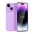 thumbnail image 1 of SaniMore for iPhone 12 Case, Silicone Phone Cover [Military Grade Drop Protection] [Anti-Scratch Microfiber Lining] Silicone Ultra Slim Shockproof for iPhone 12, Purple, 1 of 12
