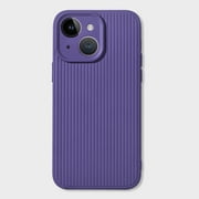 SaniMore for iPhone 13 Case, Silky-Soft Touch Full-Body Protective Phone Cover, Shockproof Camera Protection, Soft Anti-Scratch Anti-slip Microfiber Lining Inside for iPhone 13, Darkpurple