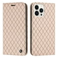 thumbnail image 1 of SaniMore for iPhone 13 Pro 6.1" Magnetic Flip Wallet Embossing Case, Premium PU Leather Case with 2 Card Slots & Multi-Angle Kickstand Full Body Protective Case for Ladies Men, Pink, 1 of 7