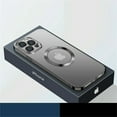 thumbnail image 1 of SaniMore for iPhone 13 Pro Magnetic Case with Wireless Charging, Rugged PC Case with Tempered Glass Camera Lens Protector & Dust Proof Net Shockproof Protective Cover, Black, 1 of 8
