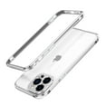 thumbnail image 1 of SaniMore for iPhone 13 Pro Max 6.7 "2021 Metal Bumper Frame + Lens Protector Case Heavy Duty Protective Anti-shock Drop Resistant Wear-resistant Ultra-thin for Women MenFor iPhone 13 Pro Max, Silver, 1 of 11