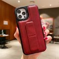 thumbnail image 1 of SaniMore for iPhone 13 Pro Max 6.7" Multifunctional Wallet Case with Card Slot & Kickstand, Premium PU Leather Case with Adjustable Wrist Strap Shockproof Protective Case, Red, 1 of 10