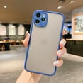 thumbnail image 1 of SaniMore for iPhone 13 Pro Max 6.7 inch Case Ultra Slim, All-Inclusive Rear Camera Translucent Matte Frosted [Never-Yellowing] TPU Bumper for iPhone 13 Pro Max Shockproof Protection Shell, Royalblue, 1 of 9