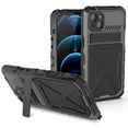 thumbnail image 1 of SaniMore for iPhone 14 6.1" 2022 Case, Heavy Duty Protective 3-layer with Wireless Charing Hidden Kickstand Military-grade Anti-drop Shockproof Rugged Cover for iPhone 14 6.1" 2022, Black, 1 of 7