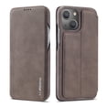 thumbnail image 1 of SaniMore for iPhone 14 6.1" Case [RFID Blocking], Camera Protection Card Slot Ultra-Thin PU Leather Magnetic Wallet Cover with Practical Bracket Shockproof Protective Shell, Coffee, 1 of 7