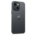 thumbnail image 1 of SaniMore for iPhone 14 6.1" Ultra-Thin Translucent Frosted Case, Rugged PC Back [Not Yellowing Technology] Full Body Protective Case for iPhone 14 Women Men, Black, 1 of 7