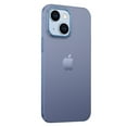 thumbnail image 1 of SaniMore for iPhone 14 6.1" Ultra-Thin Translucent Frosted Case, Rugged PC Back [Not Yellowing Technology] Full Body Protective Case for iPhone 14 Women Men, Blue, 1 of 7