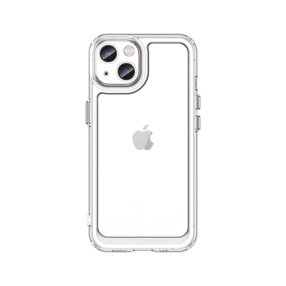 SaniMore iPhone 14 Case (6.1 inch 2022 Release), Soft Shockproof TPU Bumper Crystal-clear PC Back Anti-drop Ultra-slim Lightweight Rugged Cover For iPhone 14 6.1 inch 2022 Release, Clear
