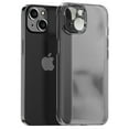 thumbnail image 1 of SaniMore for iPhone 14 Lens Protection Case Lightweight Clear Frosted Rugged PC, All-Inclusive [Not Yellowing Technology] Full Body Shockproof Protective Cover for iPhone 14, Black, 1 of 8