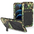 thumbnail image 1 of SaniMore for iPhone 14 Plus 6.7" 2022 Case, Heavy Duty Protective 3-layer with Wireless Charing Hidden Kickstand Military-grade Anti-drop Shockproof Rugged Cover for iPhone 14 Plus 6.7", Green, 1 of 7