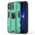 thumbnail image 1 of SaniMore for iPhone 14 Plus 6.7" 2022 Case with Hidden Bracket, Manetic Car Mount Hybird Heavy Duty Protective Tri-layer Shockproof Drop-proof Cover For iPhone 14 Plus 6.7" 2022, Green, 1 of 6