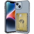 thumbnail image 1 of SaniMore for iPhone 14 Plus 6.7" Magnetic Case, Rugged PC Back & Soft TPU Bumpers Case with Card Slot & Wireless Charging Shockproof Protective Case for iPhone 14 Plus Women Men, Black, 1 of 8