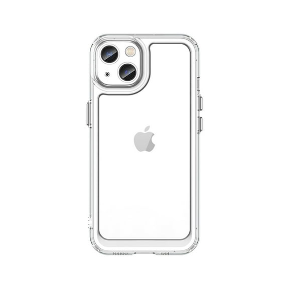 SaniMore iPhone 14 Plus Case (6.7 inch 2022 Release), Soft Shockproof TPU Bumper Crystal-clear PC Back No-yellowing Anti-drop Ultra-slim Lightweight Rugged Cover For iPhone 14 Plus, Clear