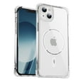 thumbnail image 1 of SaniMore for iPhone 14 Plus Magnetic Case, [Wireless Charging] Crystal-clear Rugged PC Back Back Skin-feel Shockproof Strong Drop Resistant Slim Shell for iPhone 14 Plus Car Mount, Clear, 1 of 7