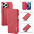 thumbnail image 1 of SaniMore for iPhone 14 Pro 6.1" Case [RFID Blocking], Camera Protection Card Slot Ultra-Thin PU Leather Magnetic Wallet Cover with Practical Bracket Shockproof Protective Shell, Red, 1 of 7